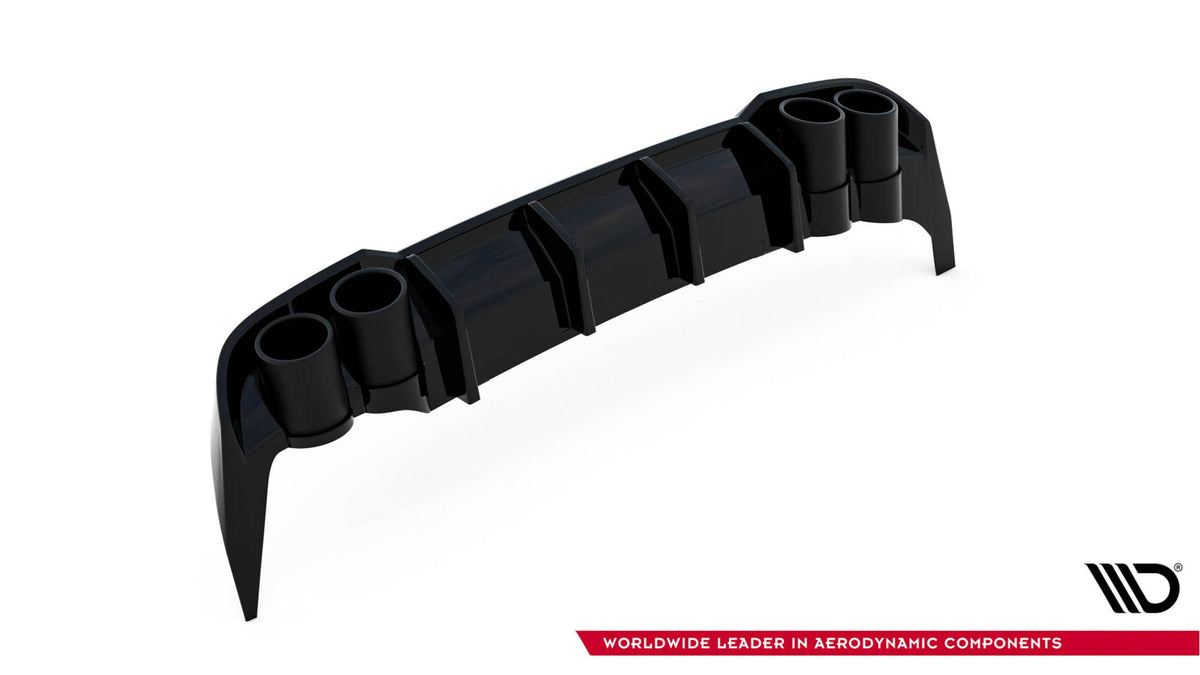 Rear Valance + Exhaust Ends Imitation för Seat Leon ST FR Mk4
