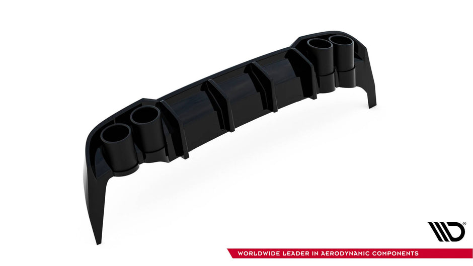 Rear Valance + Exhaust Ends Imitation för Seat Leon ST FR Mk4