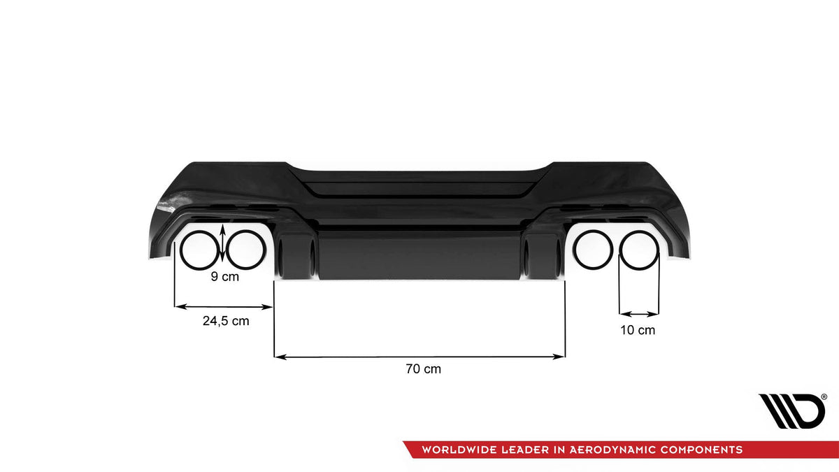 Rear Valance V.2 för BMW 1 F40 M-Pack/ M135i
