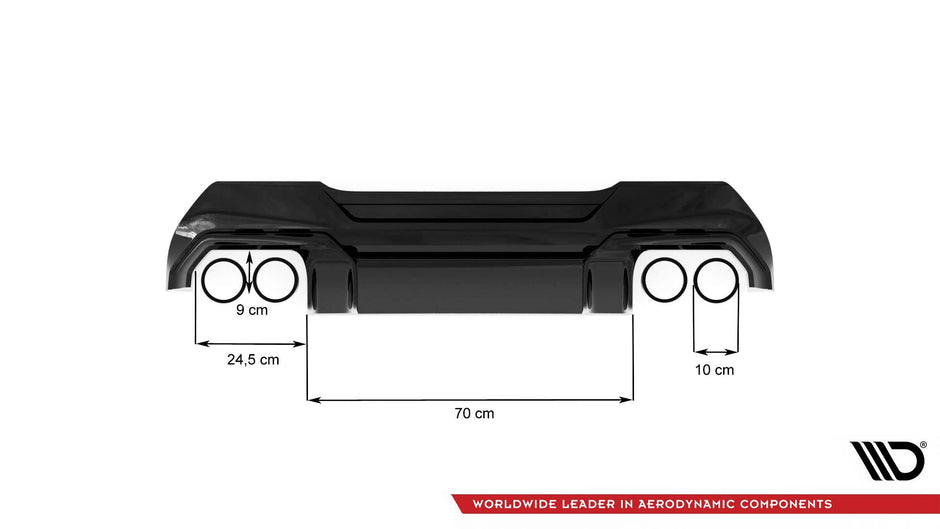 Rear Valance V.2 för BMW 1 F40 M-Pack/ M135i