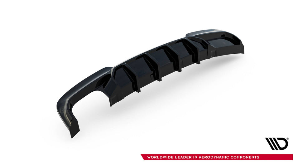 Rear Valance V.2 för BMW 5 M-Pack F10 / F11 (Version with double Exhaust on one side)