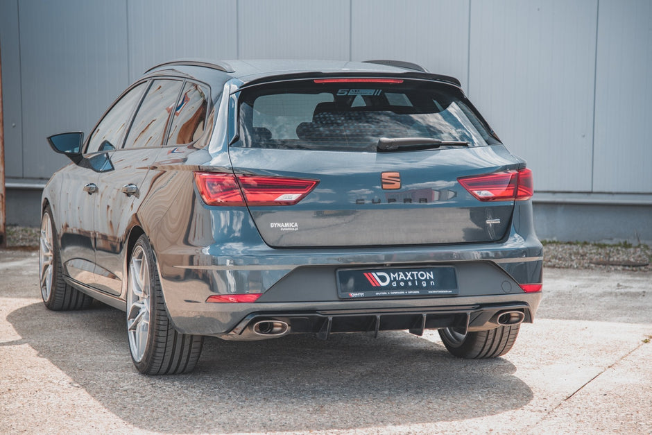 Rear Valance V.2 för Seat Leon Cupra ST Mk3 Facelift