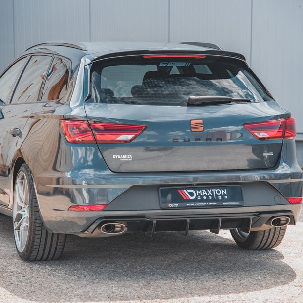 Rear Valance V.2 för Seat Leon Cupra ST Mk3 Facelift