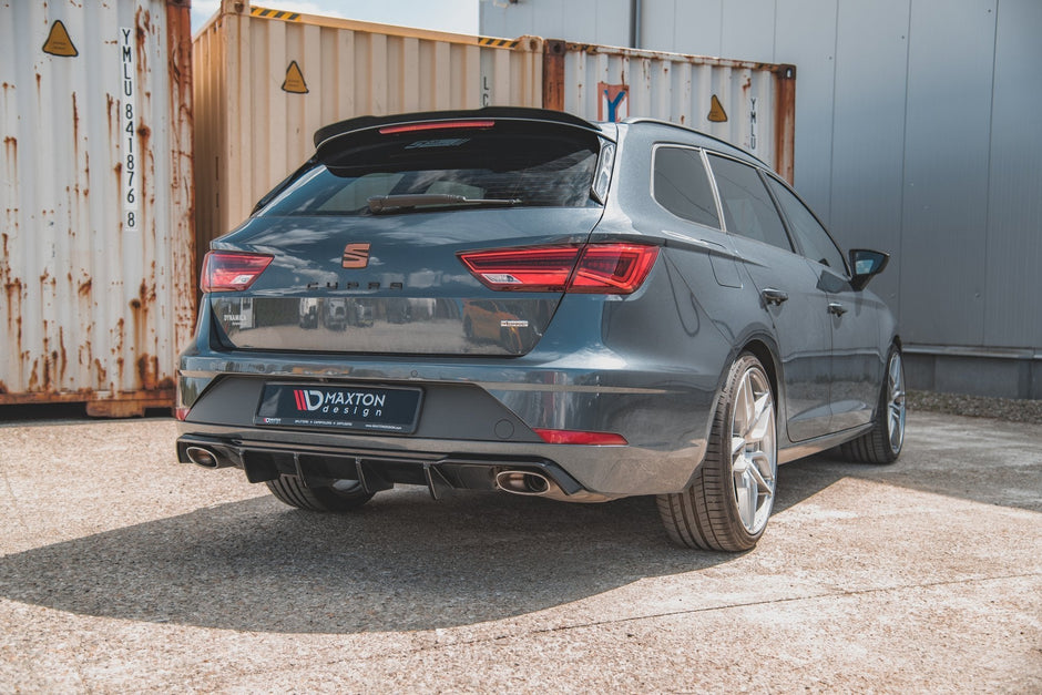Rear Valance V.2 för Seat Leon Cupra ST Mk3 Facelift