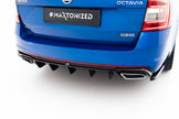 Rear Valance V.2 för Skoda Octavia RS Mk3 / Mk3 Facelift Hatchback / Estate