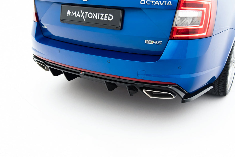 Rear Valance V.2 för Skoda Octavia RS Mk3 / Mk3 Facelift Hatchback / Estate