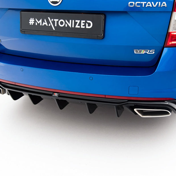 Rear Valance V.2 för Skoda Octavia RS Mk3 / Mk3 Facelift Hatchback / Estate