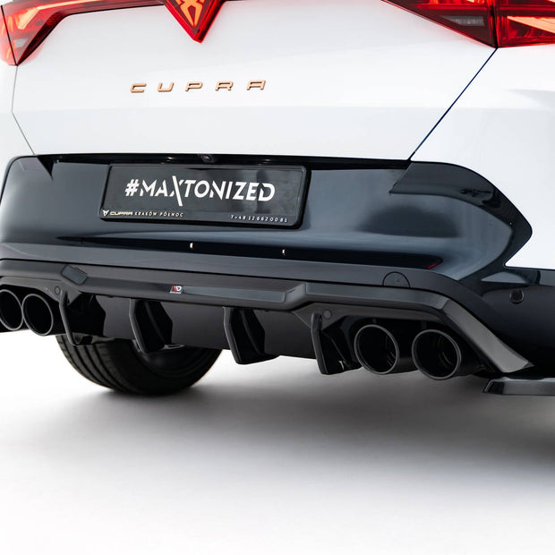 Rear Valance V.3 + Exhaust Ends Imitation för Cupra Formentor Mk1 Facelift