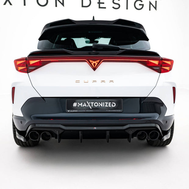 Rear Valance V.3 + Exhaust Ends Imitation för Cupra Formentor Mk1 Facelift