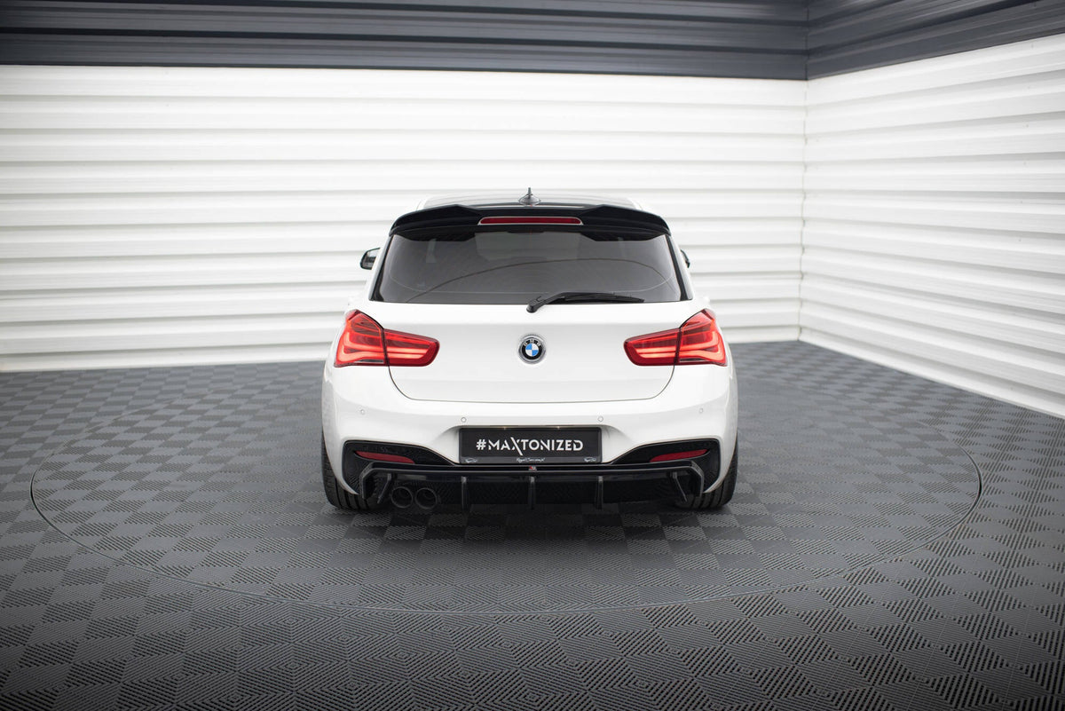 Rear Valance V.3 för BMW 1 M-Pack F20 Facelift (Single side dual Exhaust version)