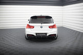 Rear Valance V.3 för BMW 1 M-Pack F20 Facelift (Single side dual Exhaust version)
