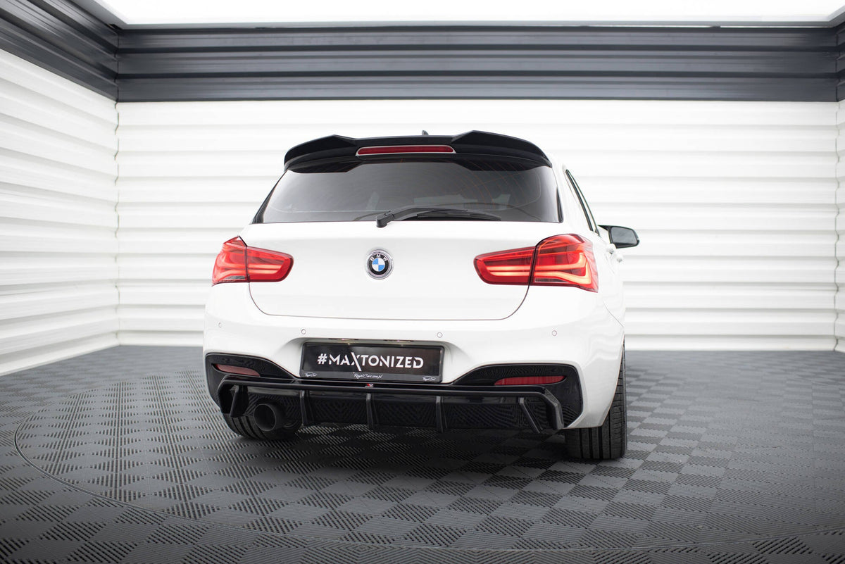 Rear Valance V.3 för BMW 1 M-Pack F20 Facelift (Version with single Exhaust on one side)