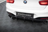 Rear Valance V.3 för BMW 1 M-Pack F20 Facelift (Version with single Exhaust on one side)