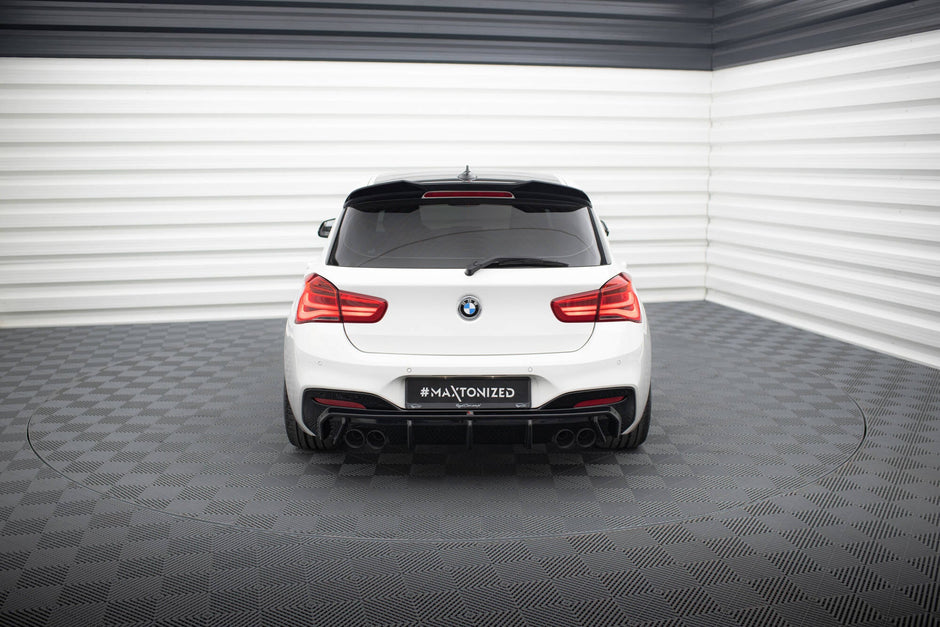 Rear Valance V.3 för BMW 1 M-Pack / M140i F20 Facelift (Version with dual Exhausts on both sides)