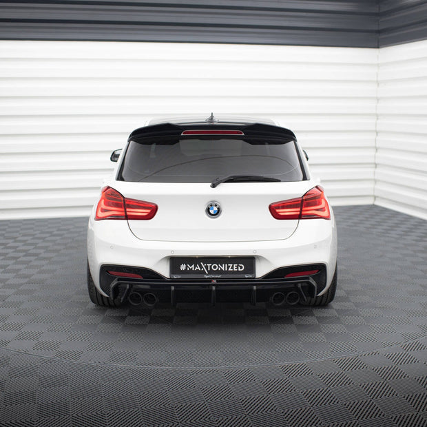 Rear Valance V.3 för BMW 1 M-Pack / M140i F20 Facelift (Version with dual Exhausts on both sides)