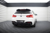 Rear Valance V.3 för BMW 1 M-Pack / M140i F20 Facelift (Version with dual Exhausts on both sides)