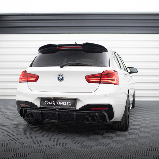 Rear Valance V.3 för BMW 1 M-Pack / M140i F20 Facelift (Version with dual Exhausts on both sides)