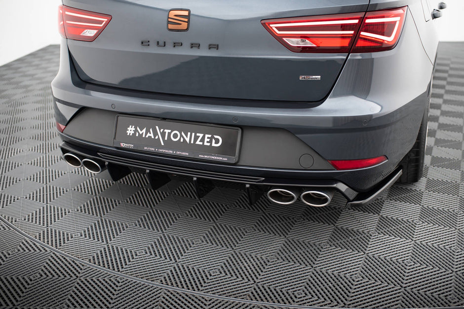 Rear Valance V.3 för Seat Leon Cupra ST Mk3 Facelift