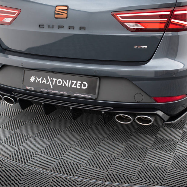 Rear Valance V.3 för Seat Leon Cupra ST Mk3 Facelift