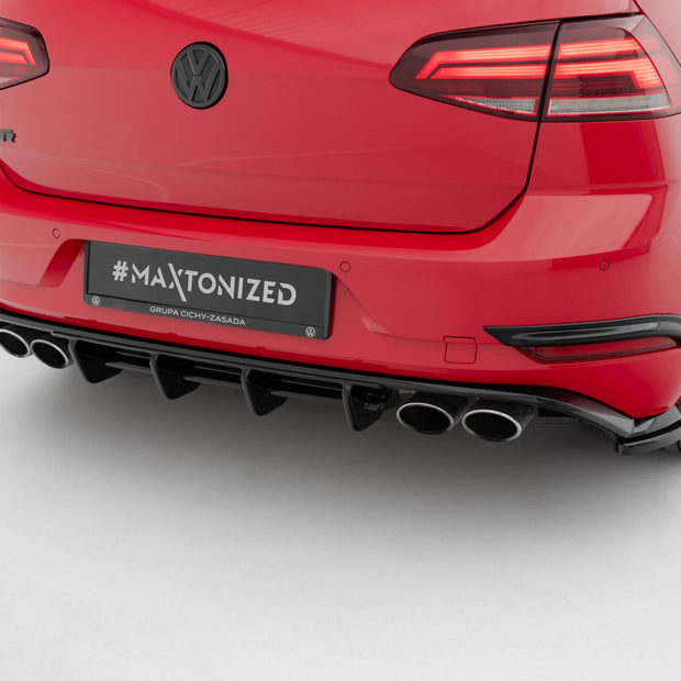 Rear Valance för Volkswagen Golf R Hatchback R Mk7 Facelift