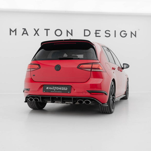 Rear Valance för Volkswagen Golf R Hatchback R Mk7 Facelift