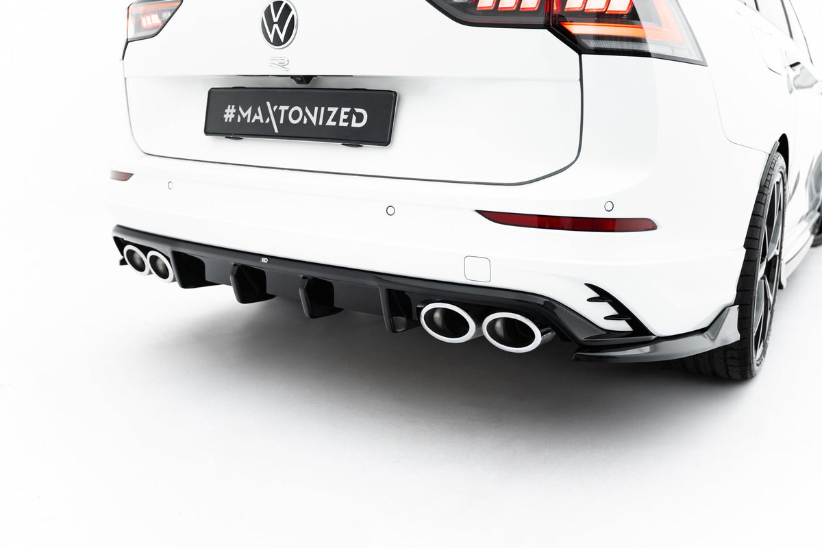Rear Valance för Volkswagen Golf R Variant Mk8 / Mk8 Facelift