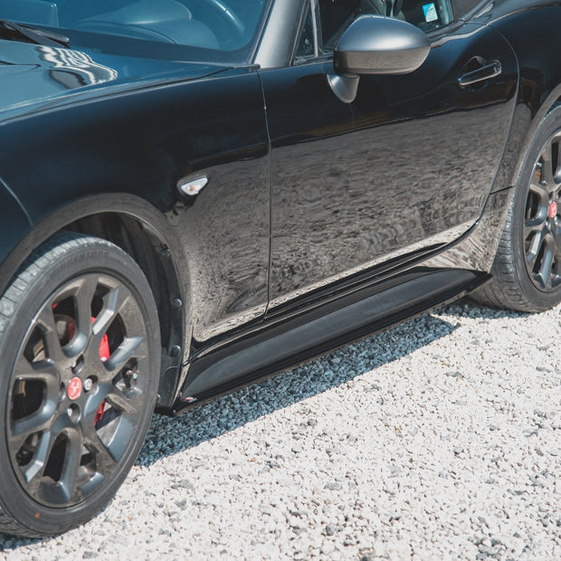 Sidokjolar Diffusers för Abarth 124 Spider