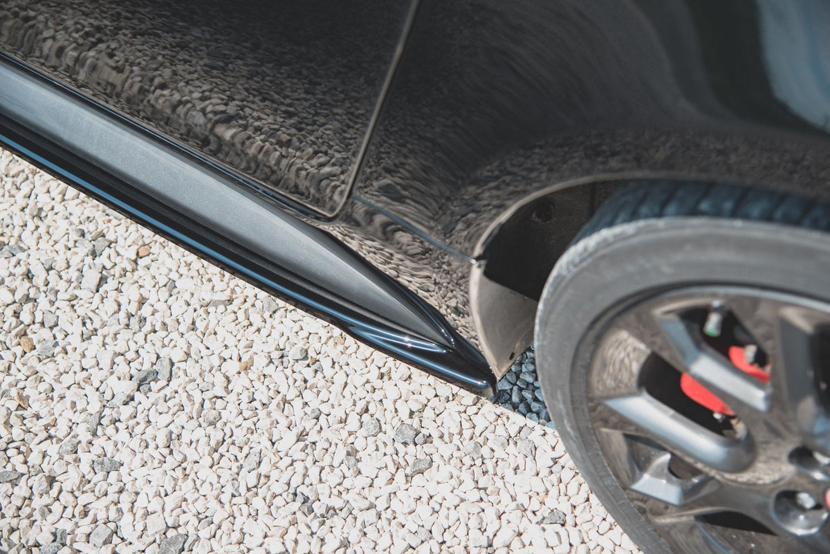 Sidokjolar Diffusers för Abarth 124 Spider