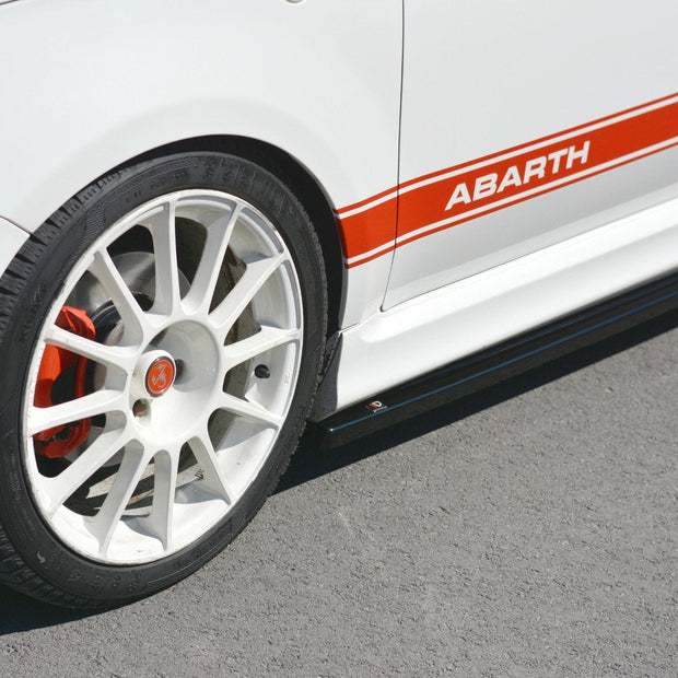 Sidokjolar Diffusers för Abarth 500 Mk1