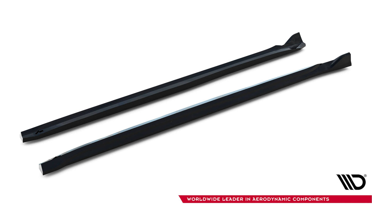 Sidokjolar Diffusers för Abarth 500e