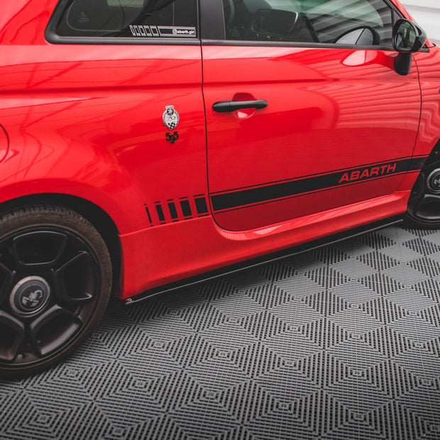 Sidokjolar Diffusers för Abarth 595 Mk1 Facelift