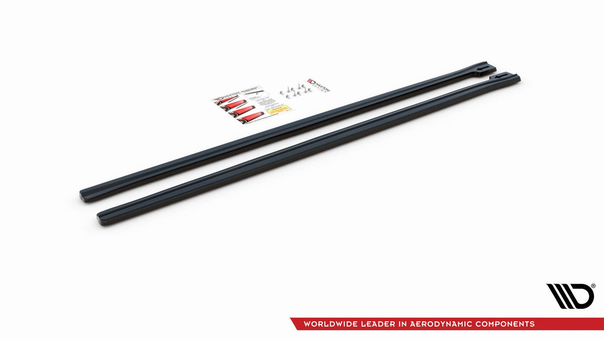 Sidokjolar Diffusers för Abarth 595 Mk1 Facelift