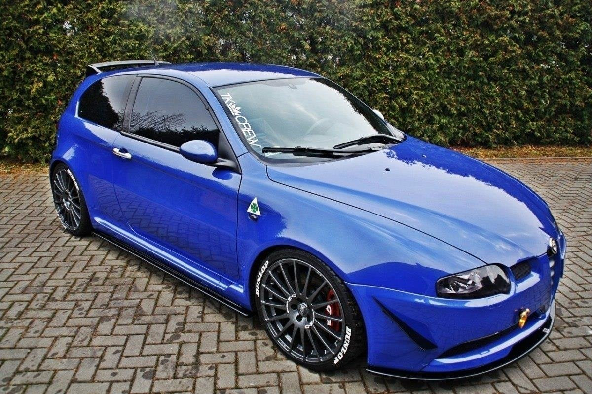 Side Skirt Extensions för Alfa Romeo 147 GTA