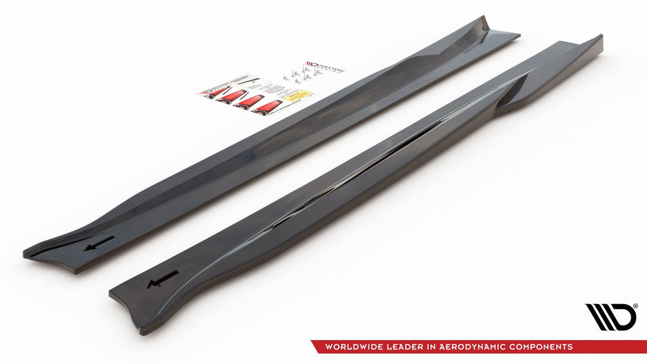 Sidokjolar Diffusers för Alfa Romeo 4C