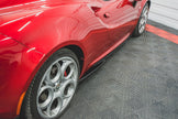 Sidokjolar Diffusers för Alfa Romeo 4C