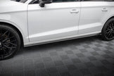 Sidokjolar Diffusers för Audi A3 Sedan 8V