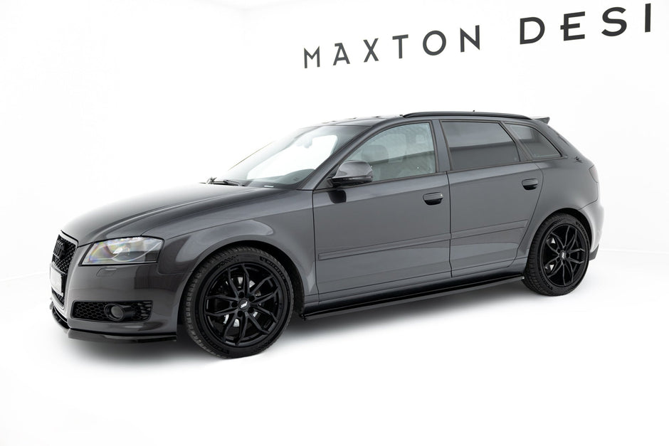 Sidokjolar Diffusers för Audi A3 Sportback 8P / 8P Facelift