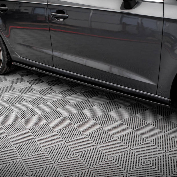 Sidokjolar Diffusers för Audi A3 Sportback 8V