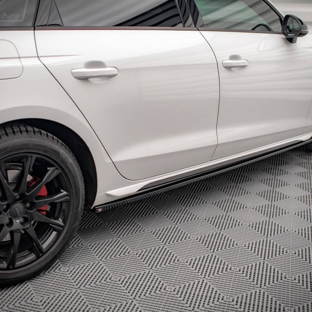 Sidokjolar Diffusers för Audi A4 Sedan / Avant B9 Facelift