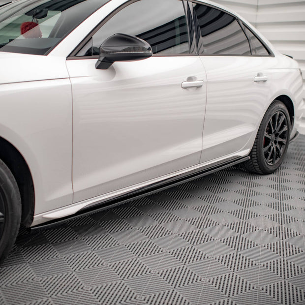 Sidokjolar Diffusers för Audi A4 Sedan / Avant B9 Facelift