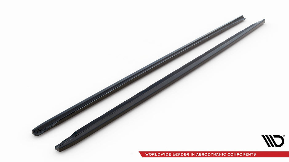 Sidokjolar Diffusers för Audi A4 Sedan / Avant B9 Facelift