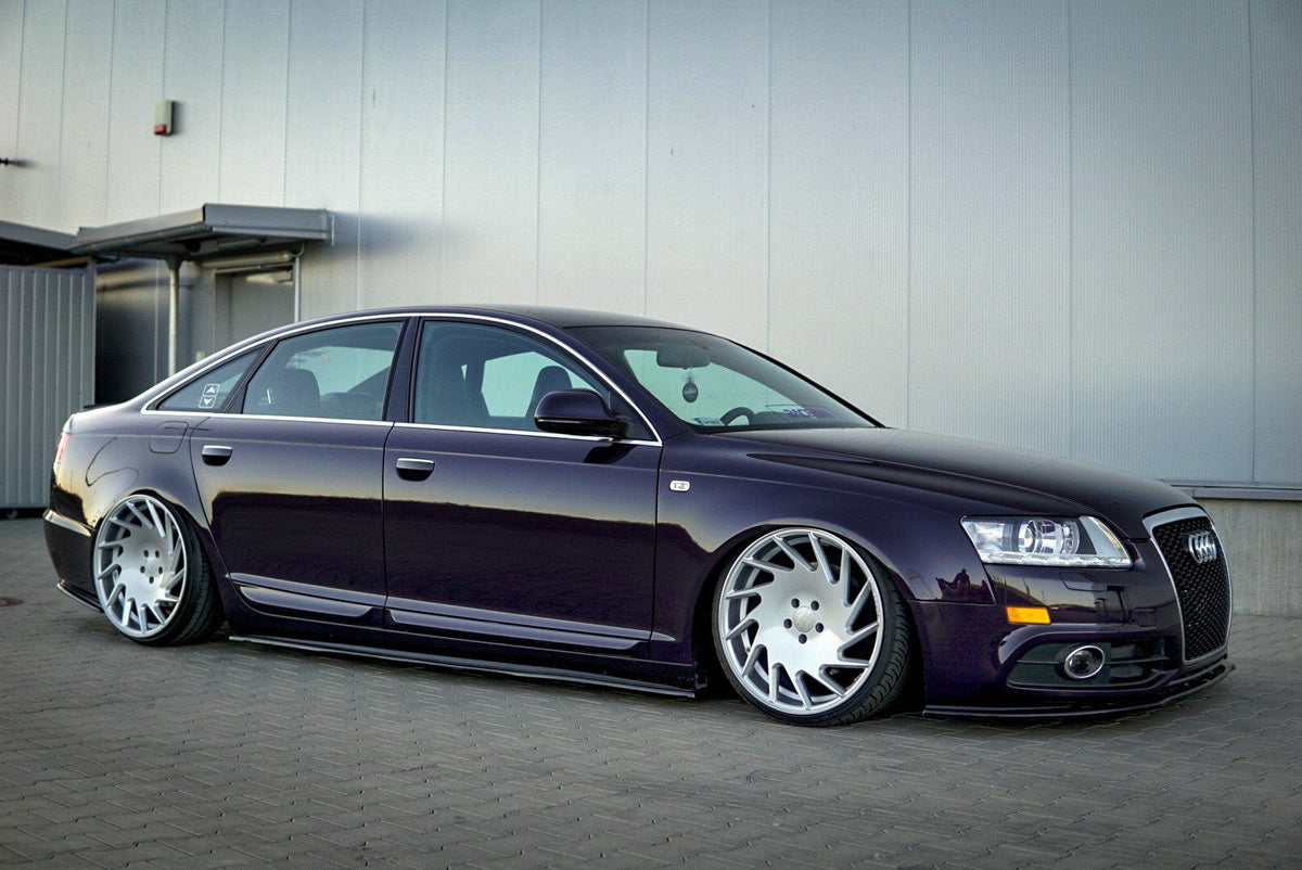 Side Skrits Diffusers för Audi A6 S-Line C6 / C6 Facelift