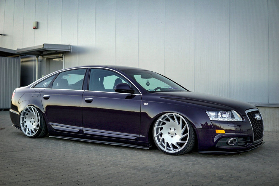 Side Skrits Diffusers för Audi A6 S-Line C6 / C6 Facelift