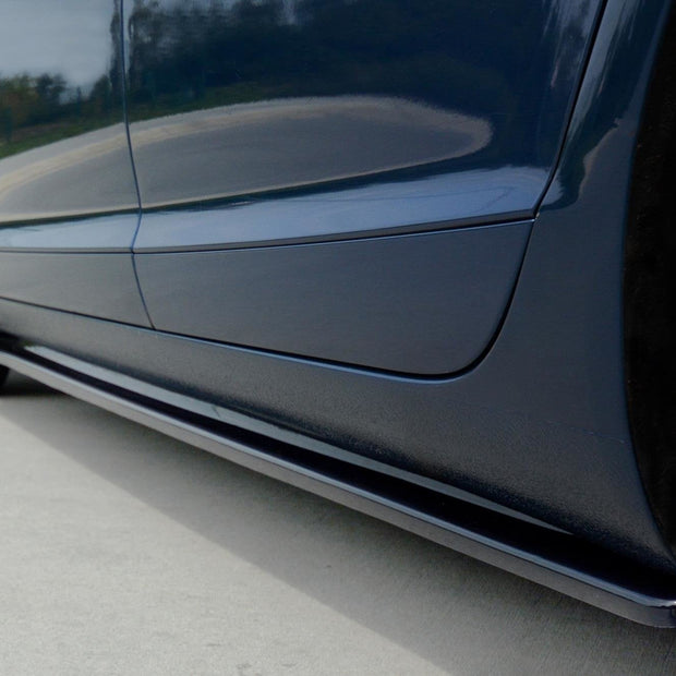 Side Skrits Diffusers för Audi A6 S-Line C6 / C6 Facelift