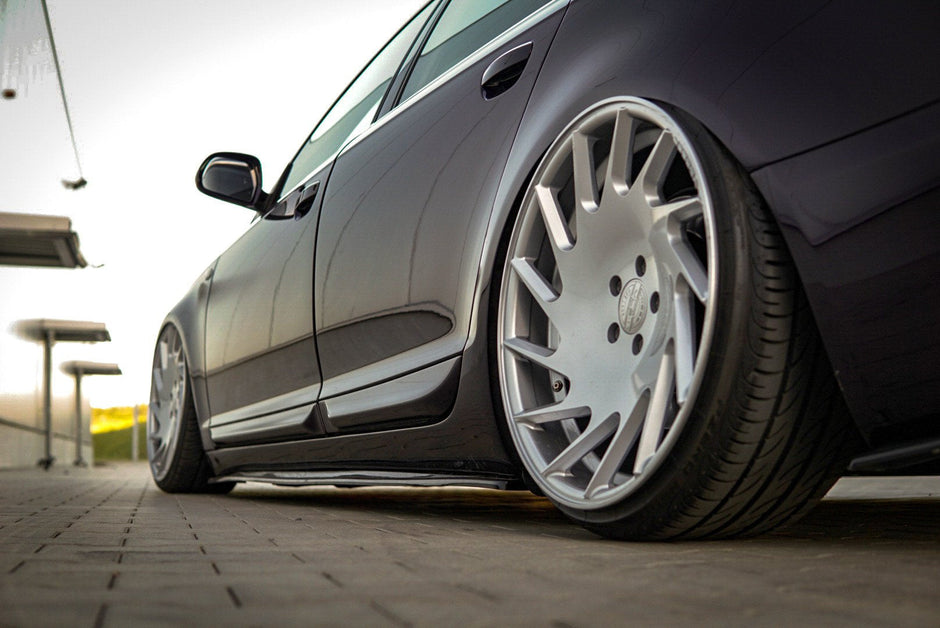 Side Skrits Diffusers för Audi A6 S-Line C6 / C6 Facelift