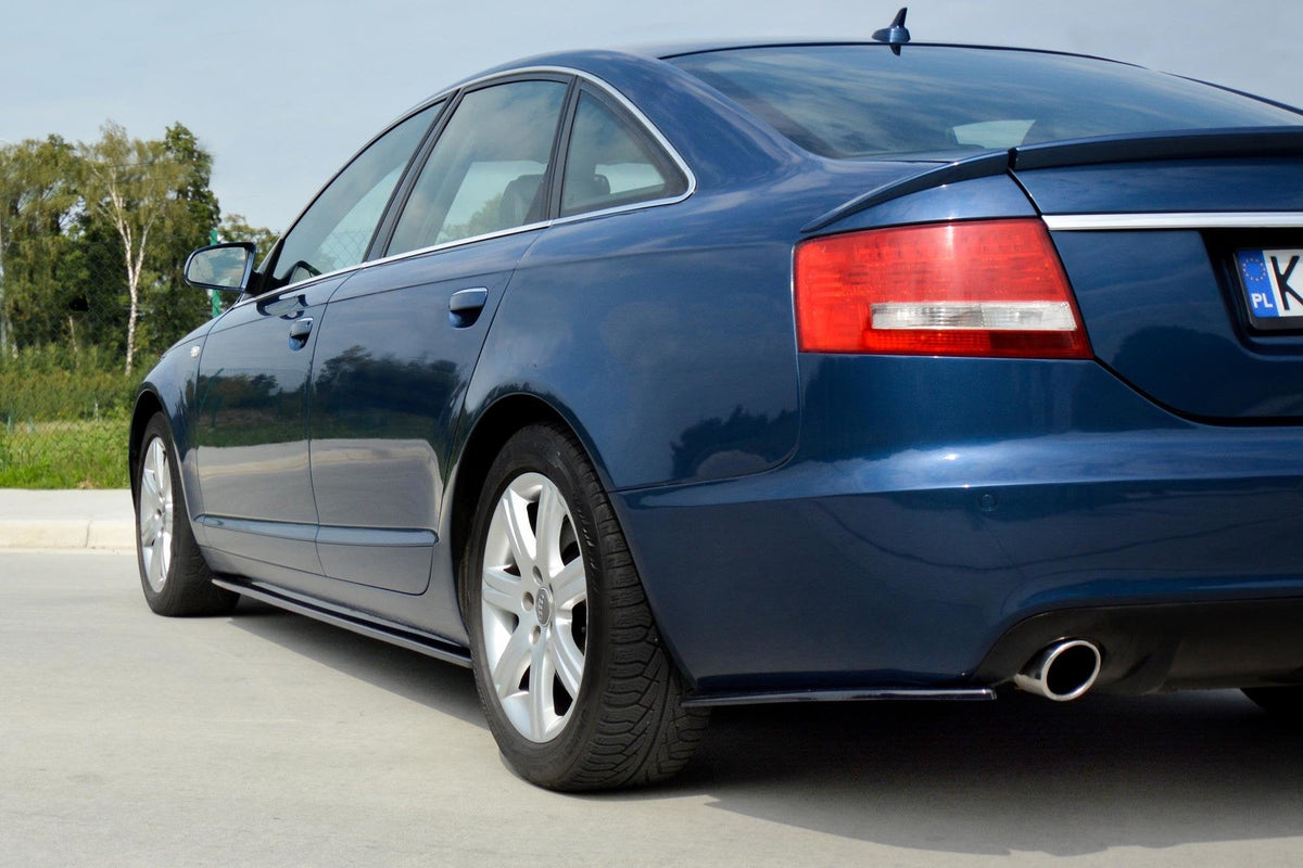 Side Skrits Diffusers för Audi A6 S-Line C6 / C6 Facelift