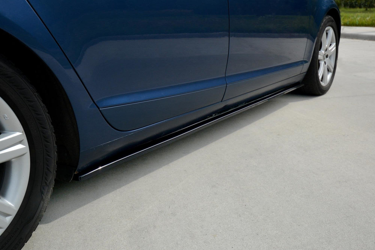 Side Skrits Diffusers för Audi A6 S-Line C6 / C6 Facelift