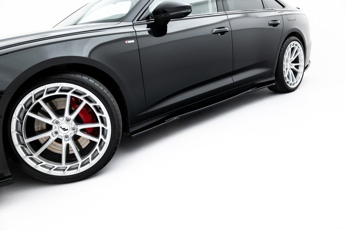 Sidokjolar Diffusers för Audi A6 S-Line / S6 C8 / C8 Facelift