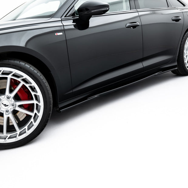 Sidokjolar Diffusers för Audi A6 S-Line / S6 C8 / C8 Facelift