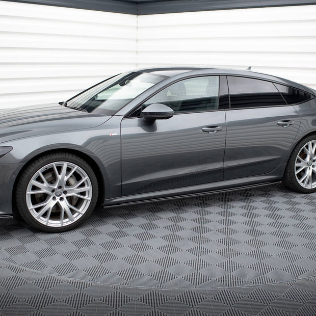Sidokjolar Diffusers för Audi A7 S-Line C8 / S7 C8 / C8 Facelift / S7 Facelift